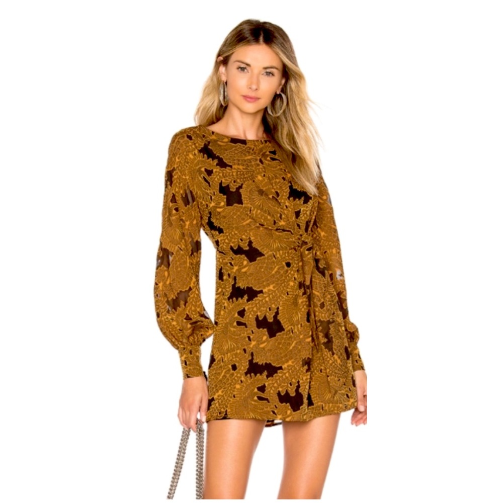 House Of Harlow 1960 x Revolve Clark Mini Dress- Fall or Holiday